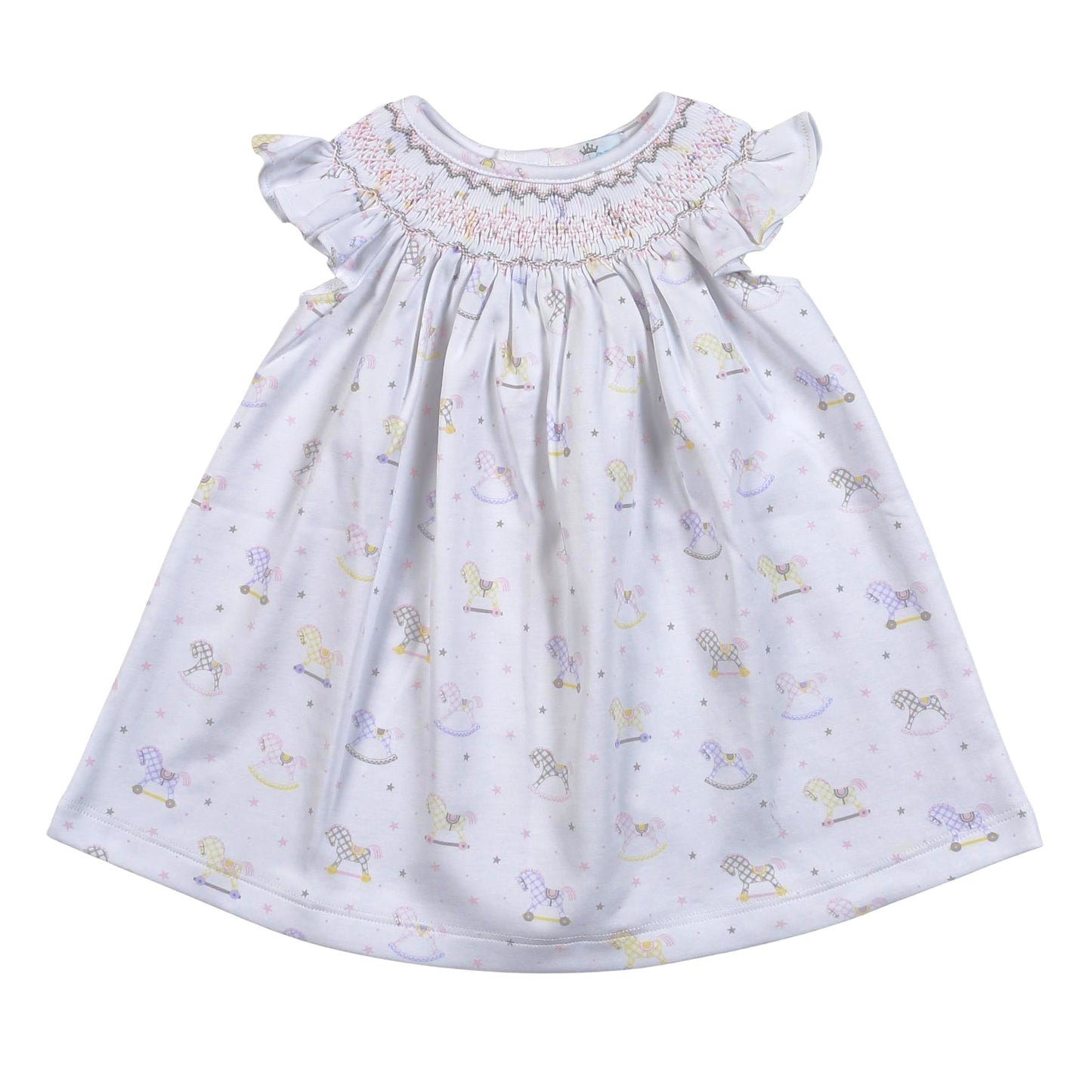 RHG-440 HAND SMOCKED BISHOP DRESS