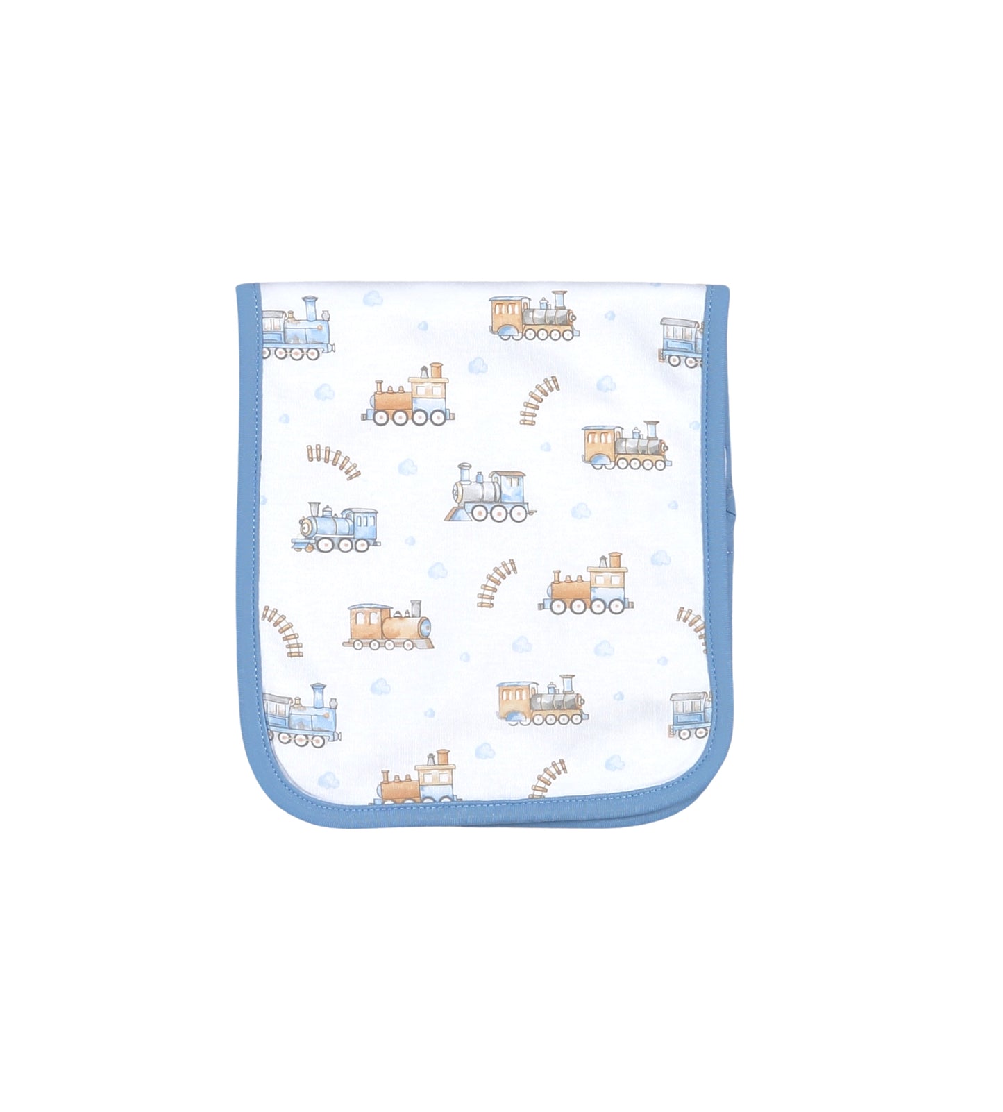 CHO-017 The Choo Choo Collection Pima Burping Pad