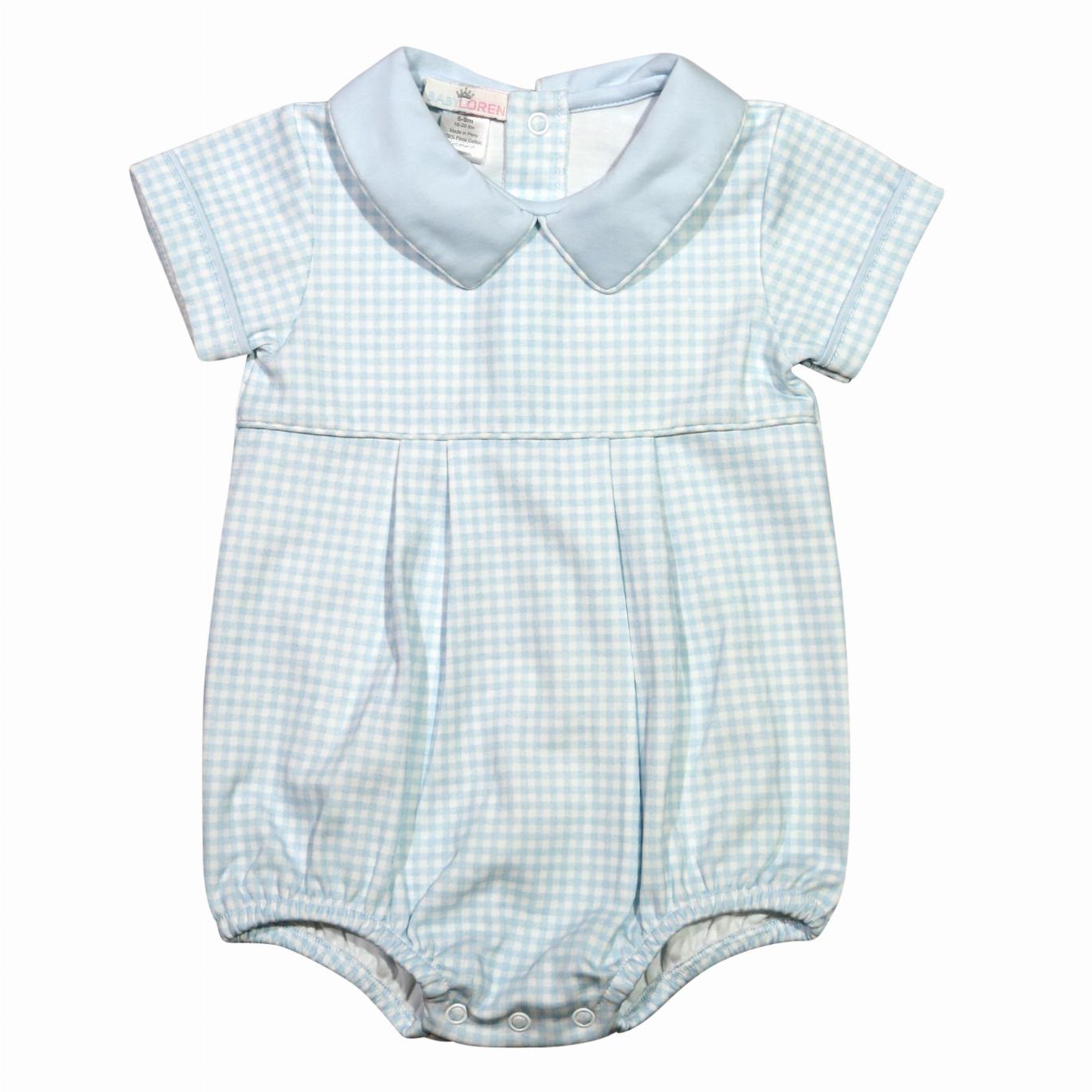 BCL-230 BLUE GINGHAM CLASSIC BUBBLE