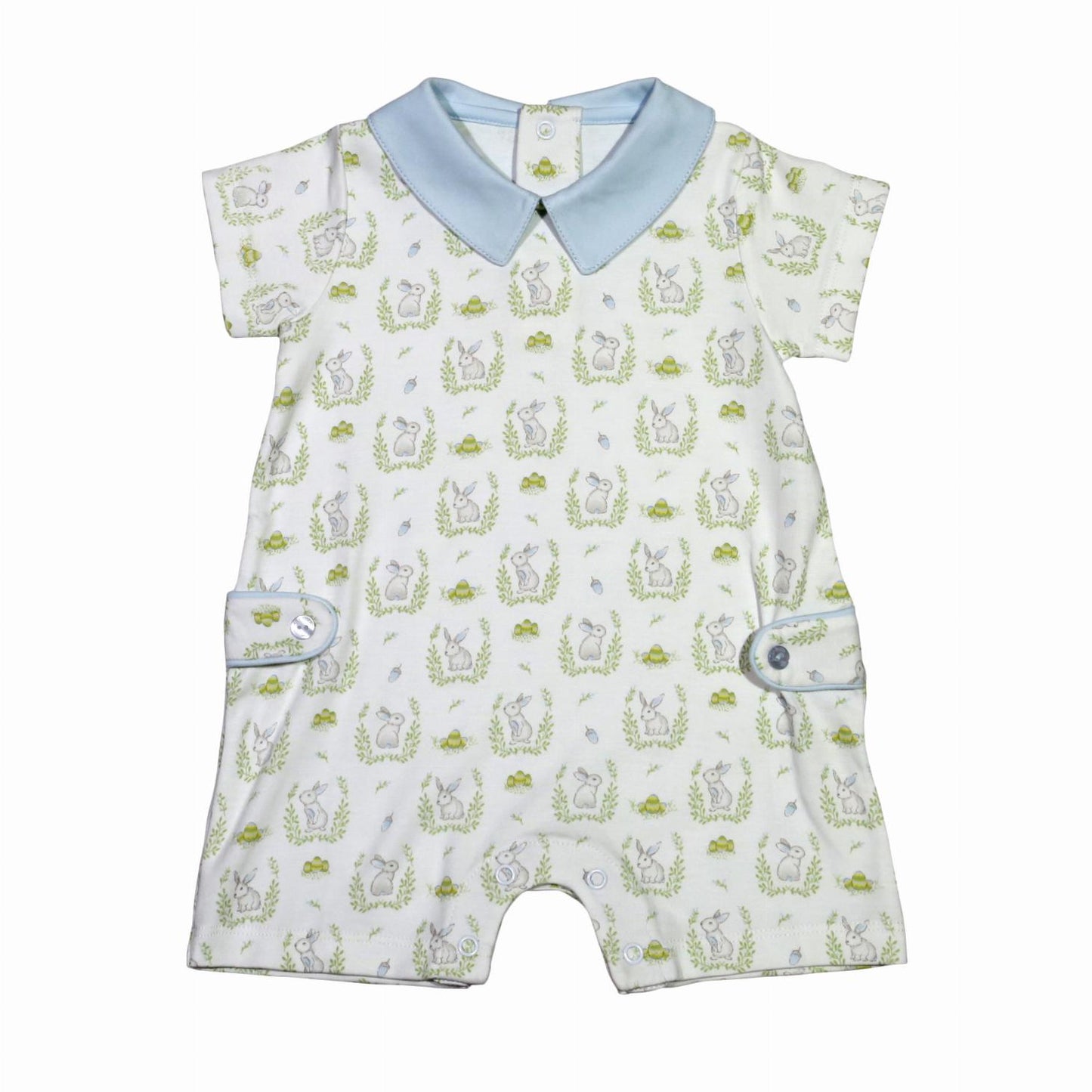 BLUE BUNNIES PIMA POINTY COLLAR