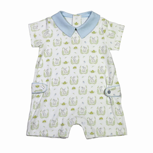 BLUE BUNNIES PIMA POINTY COLLAR