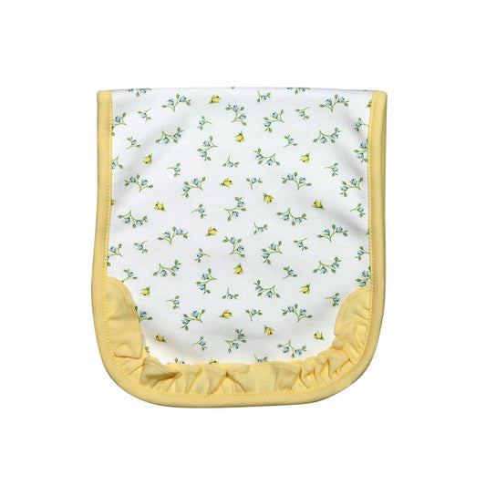 HAZ-218 HAZEL FLORAL PIMA BURPING PAD