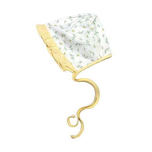 HAZEL FLORAL PIMA BONNET