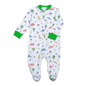 DSR-299 Dinosaurus Pima Zipper Footie