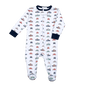 CND-299 Cars and dogs  Pima Zipper Footie