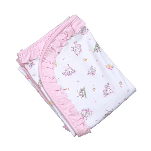 PSS-216 Princesses and Tiaras Pima Blanket