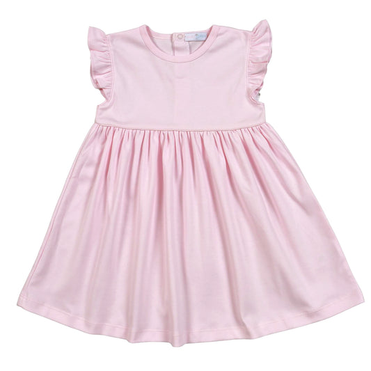 PPS-340 SOLID PINK DRESS