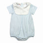 GGB-430 BLUE GINGHAM BIB BUBBLE