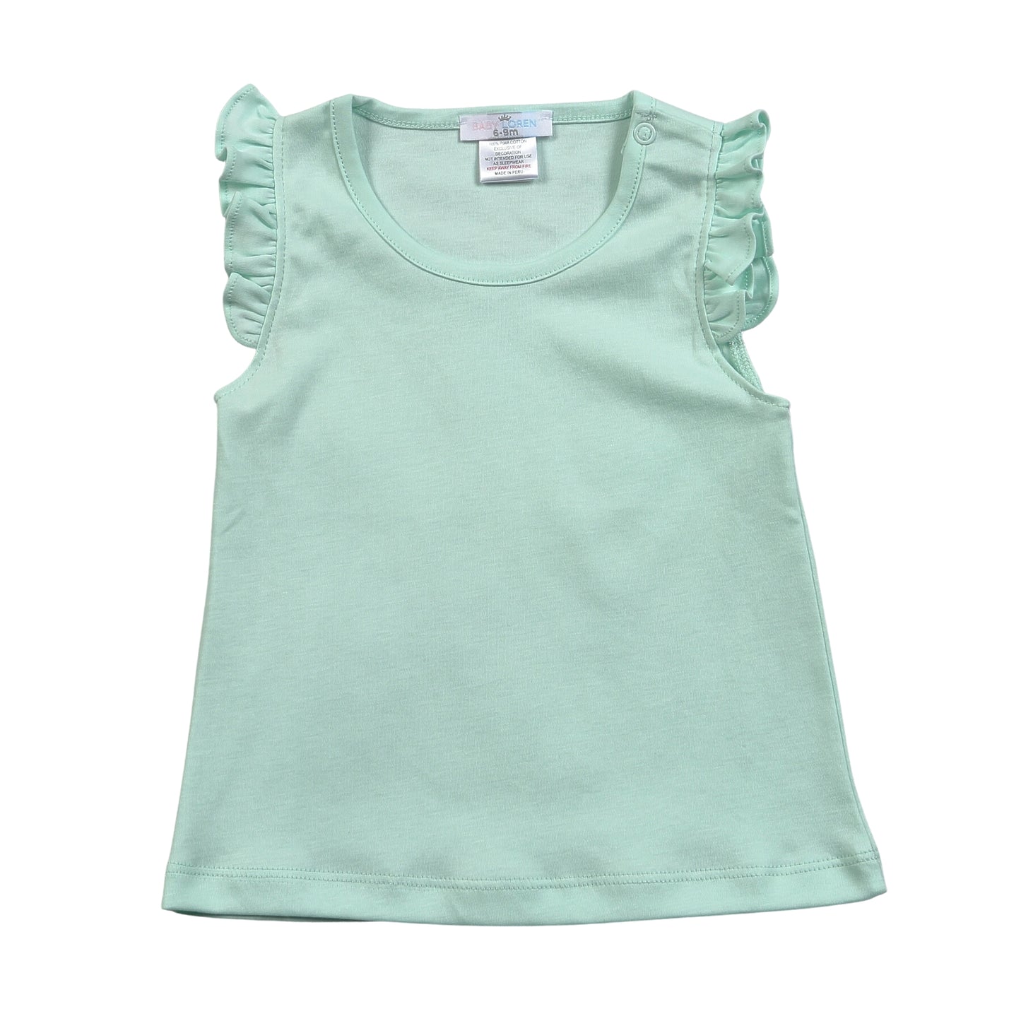 AQT-010 AQUA BUTTERFLY SLEEVES TOP
