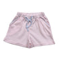 PINK SHORTS BLUE PIPING