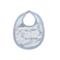 SFB-318 BLUE SAFARI BABY PIMA BIB