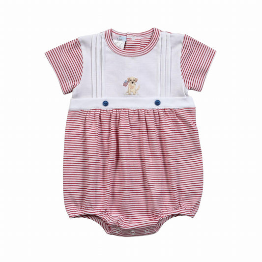 USA-330 AMERICAN FLAG HAND EMBROIDERED BUBBLE