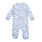 WHA-399 BLUE WHALES PIMA ZIPPER FOOTIE
