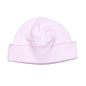 PSH-715 PINK STRIPES PIMA BEANIE PINK TRIM