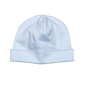 BHB-415 BLUE PIMA BEANIE BLUE TRIM