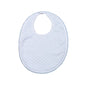 BDB-817 BLUE DOTS PIMA BIB BLUE TRIM