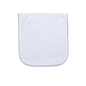 GDB-918 GRAY DOTS  PIMA BURPING PAD GRAY TRIM