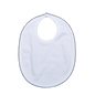 WBN-317 WHITE PIMA BIB NAVY BLUE TRIM