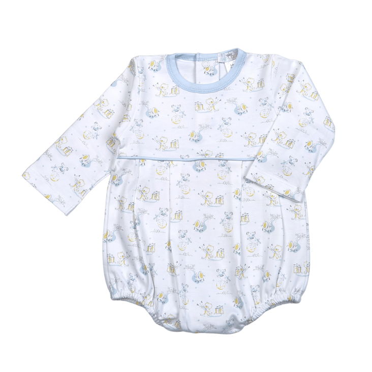 NRB-230 Nursery Rhymes Blue Pima Bubble