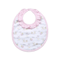 NRG-218 Nursery Rhymes Pink Pima Bib