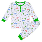 DSR-099 Dinosaurus Pima Two Pcs Nightwear
