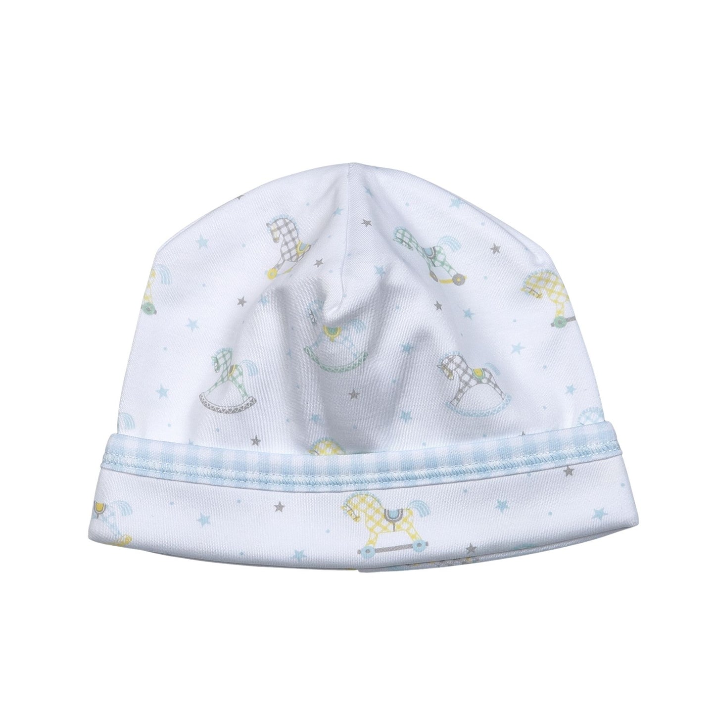 RKB-215 My Sweet Rocking Horse Pima Ruffles Beanie