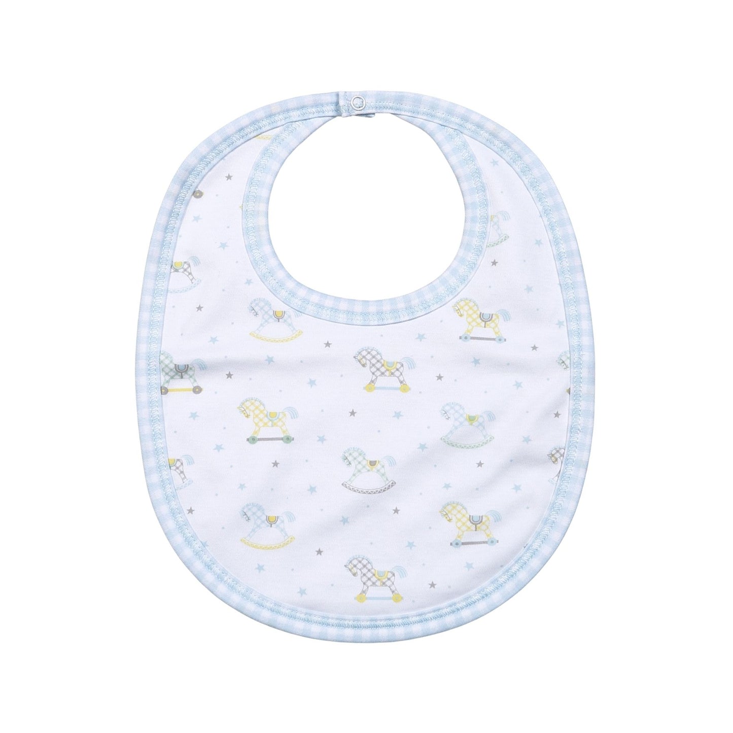RKB-218 My Sweet Rocking Horse Pima Bib