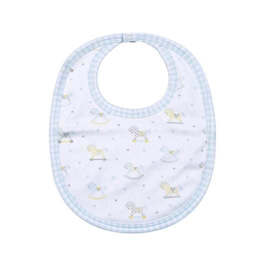 RKB-218 My Sweet Rocking Horse Pima Bib
