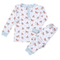 HRB-099 Horses  Pima Two Pcs Nightwear