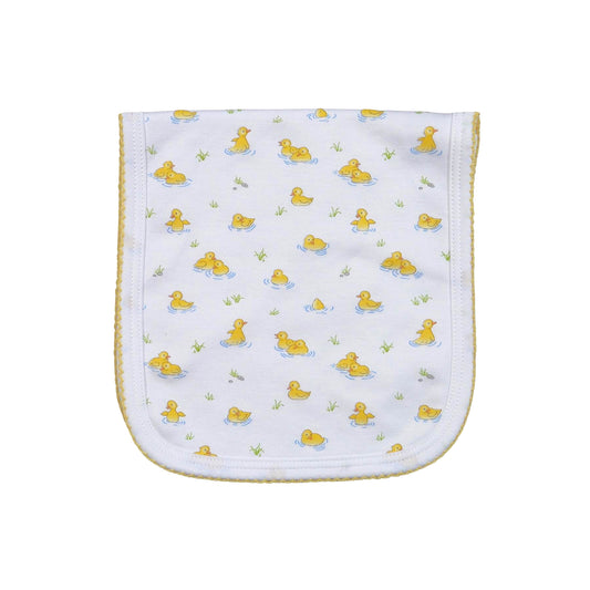 QUA-218 BABY DUCKS BURPING PAD