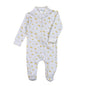 QUA-299 BABY DUCKS  ZIPPER FOOTIE