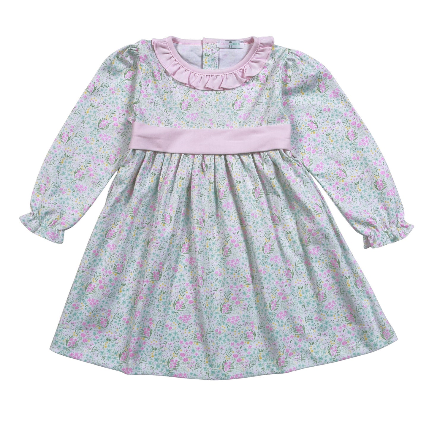 CAF-240 Casey Floral Pima Dress