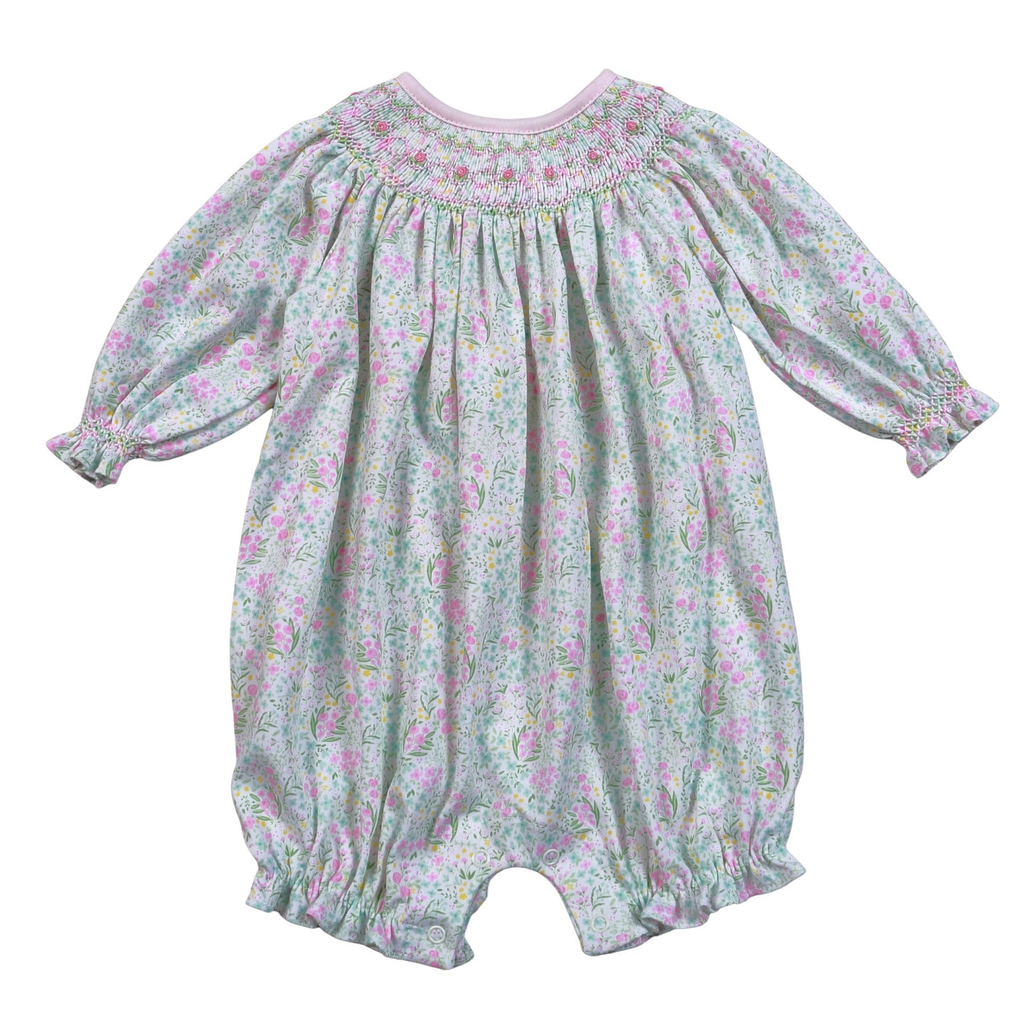 CAF-530 Casey Floral Floral Pima Hand Smk Bubble