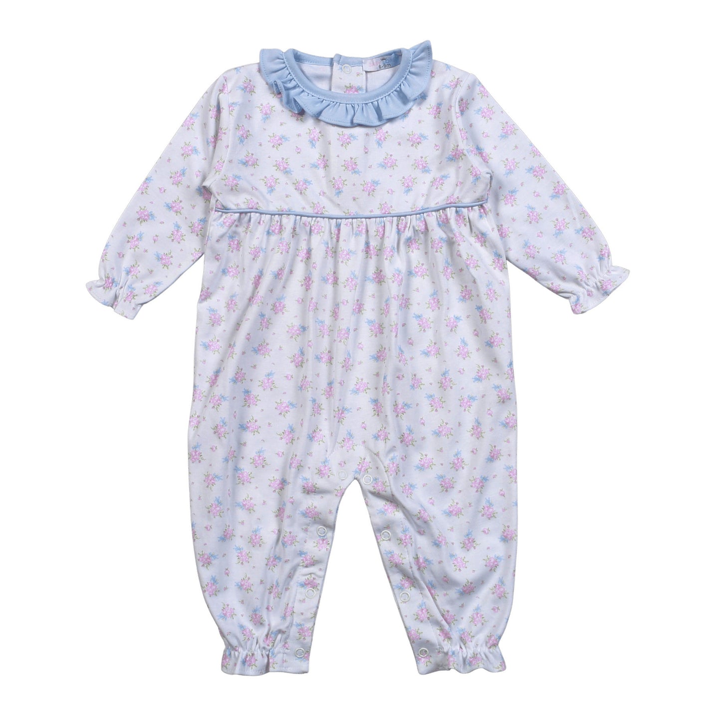 RBO-234 Roses and Bows Pima Romper