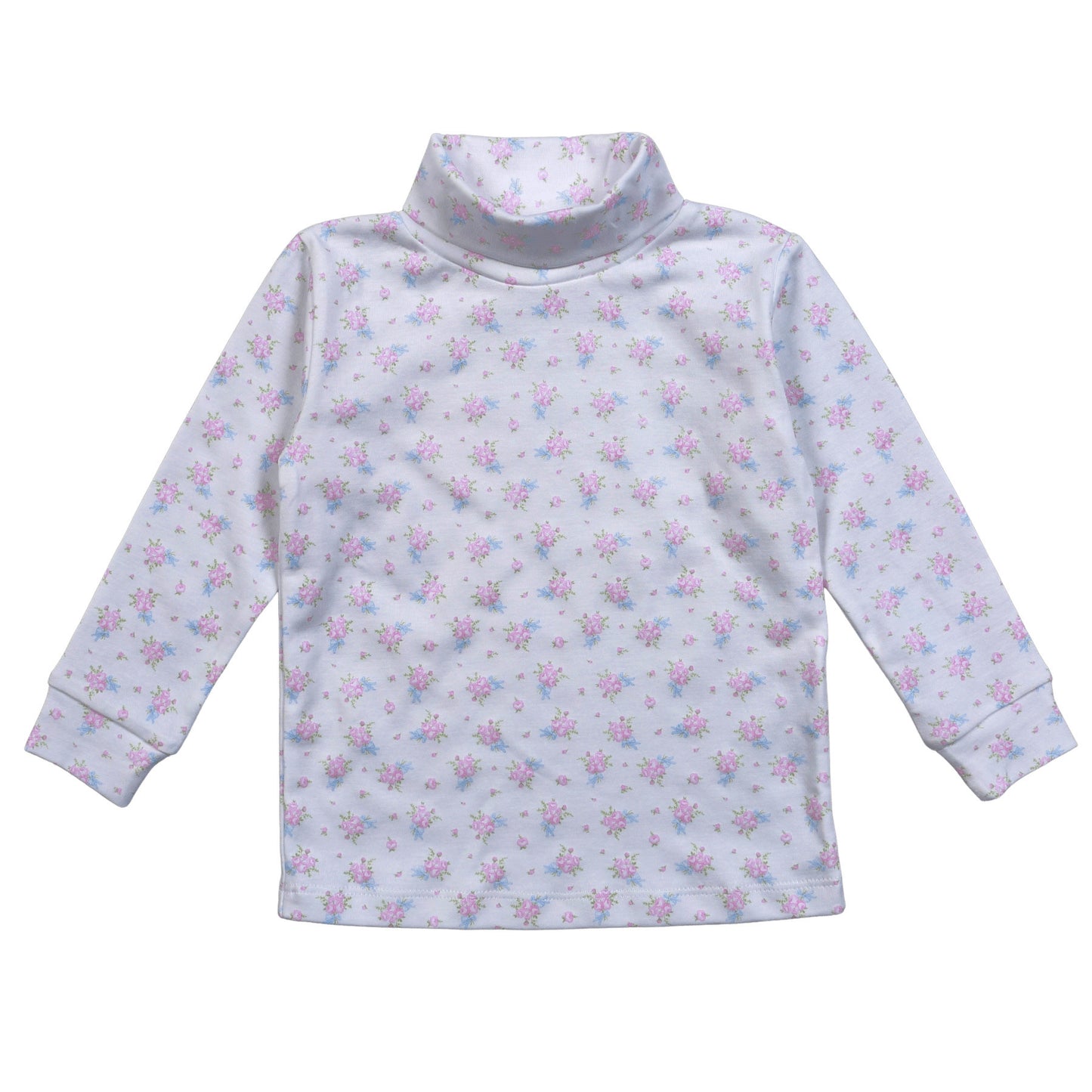 RBO-310 Roses and Bows Pima Turtleneck