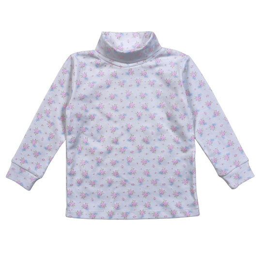 RBO-310 Roses and Bows Pima Turtleneck