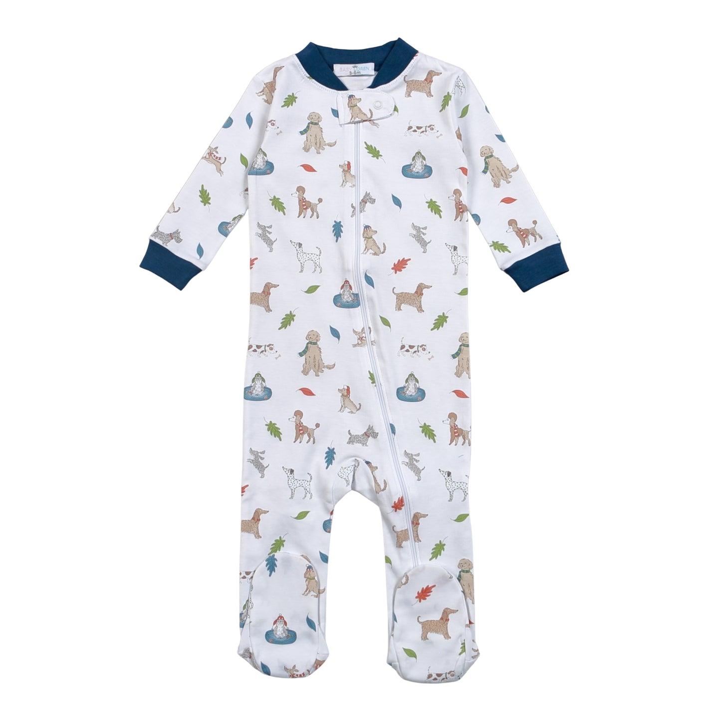 DGS-299 Best Buddies Pima Zipper Footie