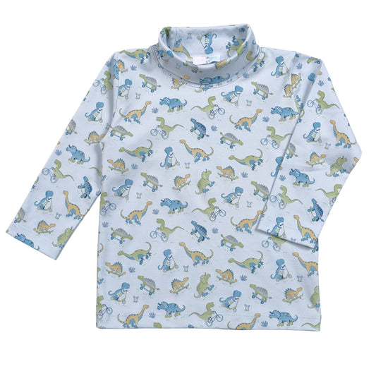 DNN-210 Dinosaurus on wheels Pima turtleneck