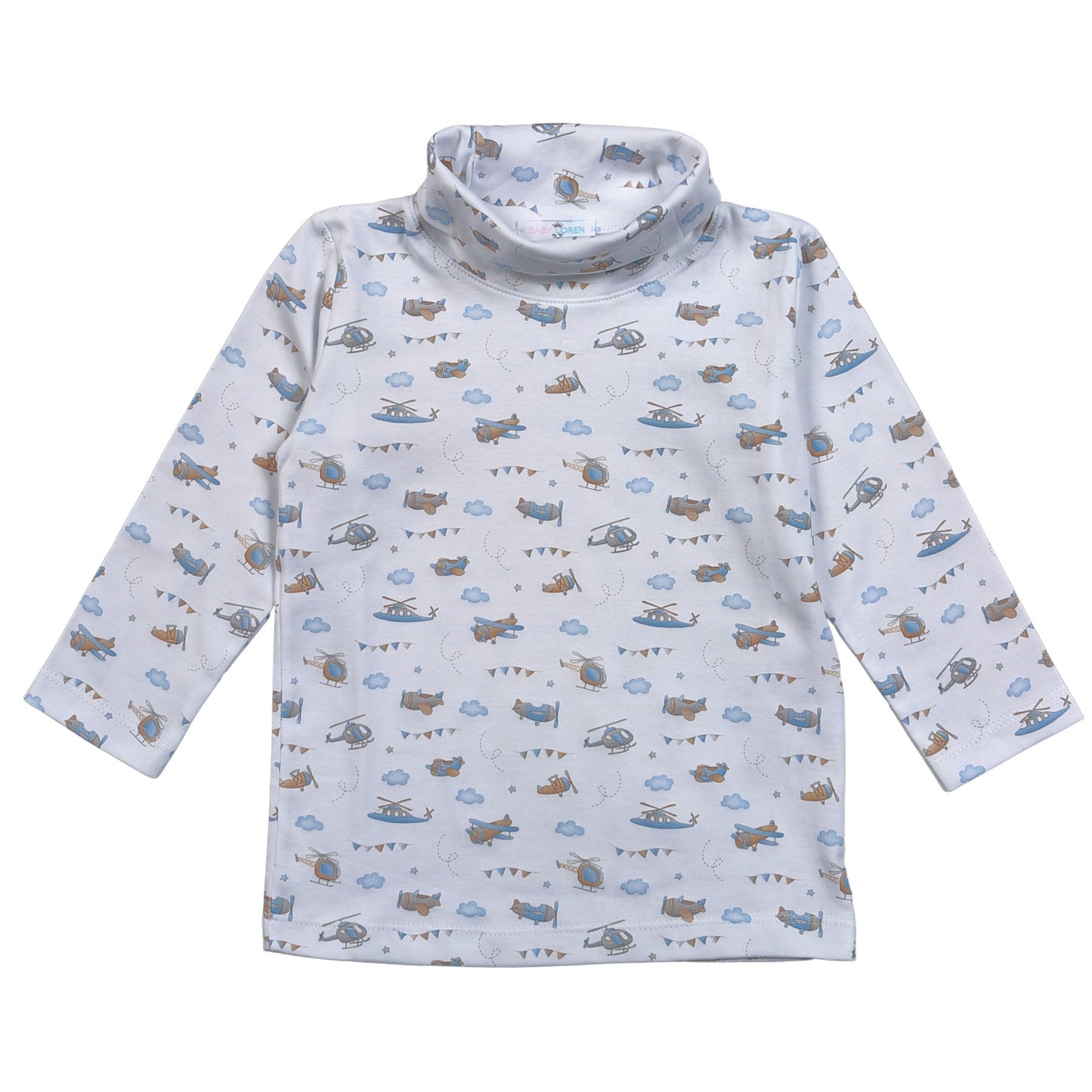 PLA-210 Airplanes Pima turtleneck