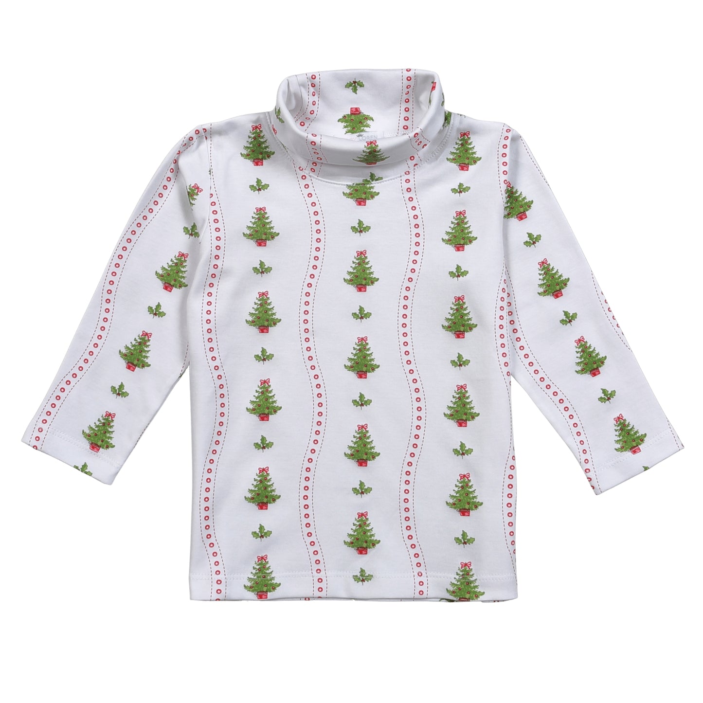 XTR-210 Christmas Trees Pima turtleneck