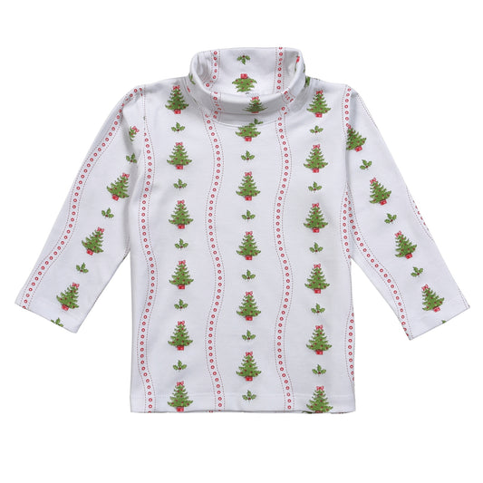 XTR-210 Christmas Trees Pima turtleneck