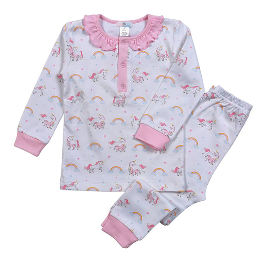 MUN-099 Me and Mommy Unicorn Pima Two Pcs Loungewear