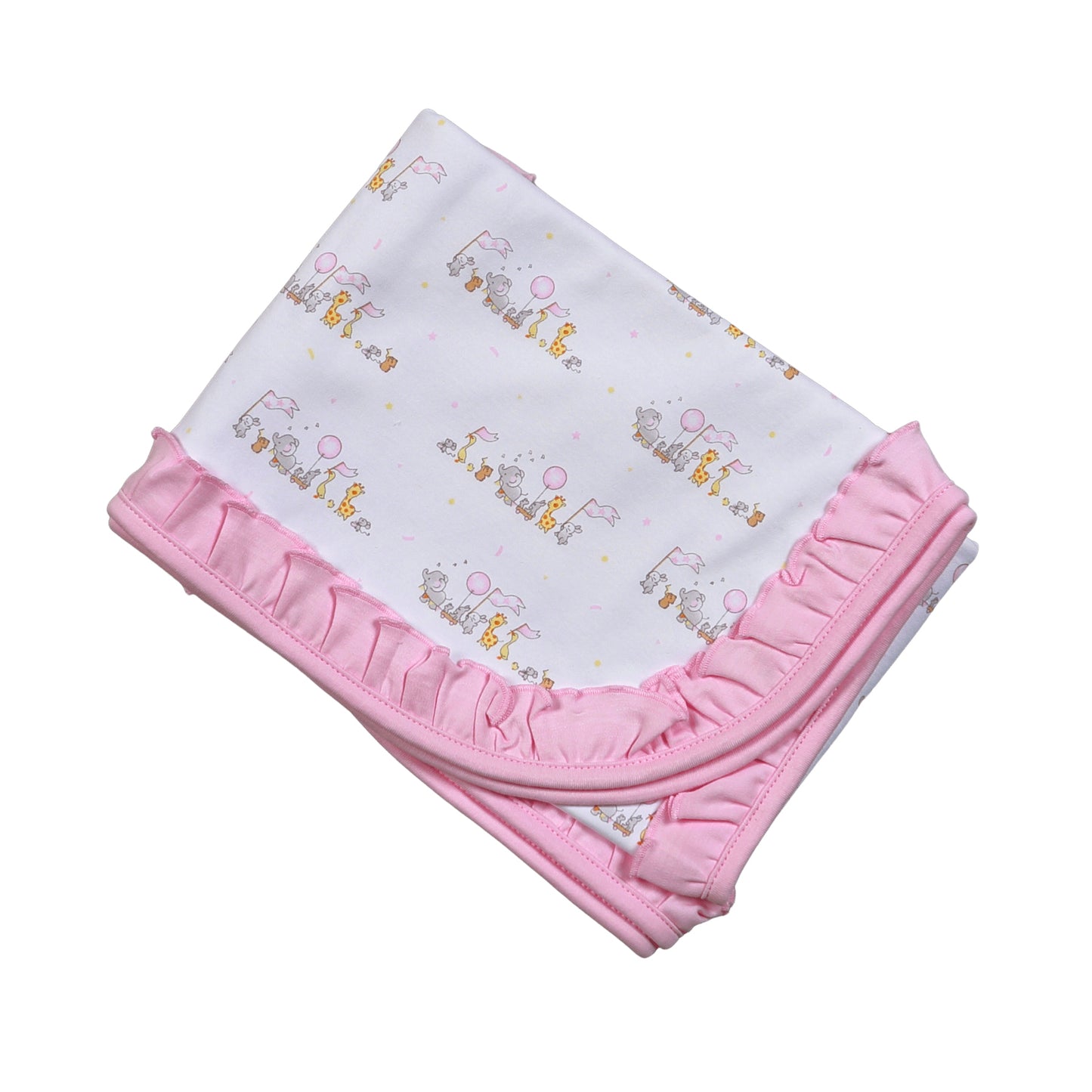 PRD-316 Pink Baby Parade Pima Blanket