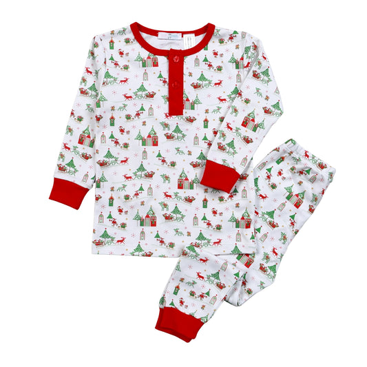 SCL-099 Santa is coming to Town Pima Two Pcs Loungewear
