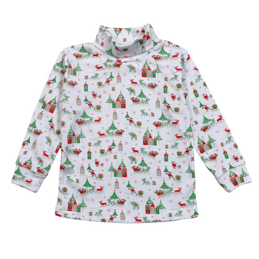 SCL-210 Santa is coming to Town Pima turtleneck