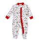 SCL-399 Santa is coming to Town Pima Zipper Footie