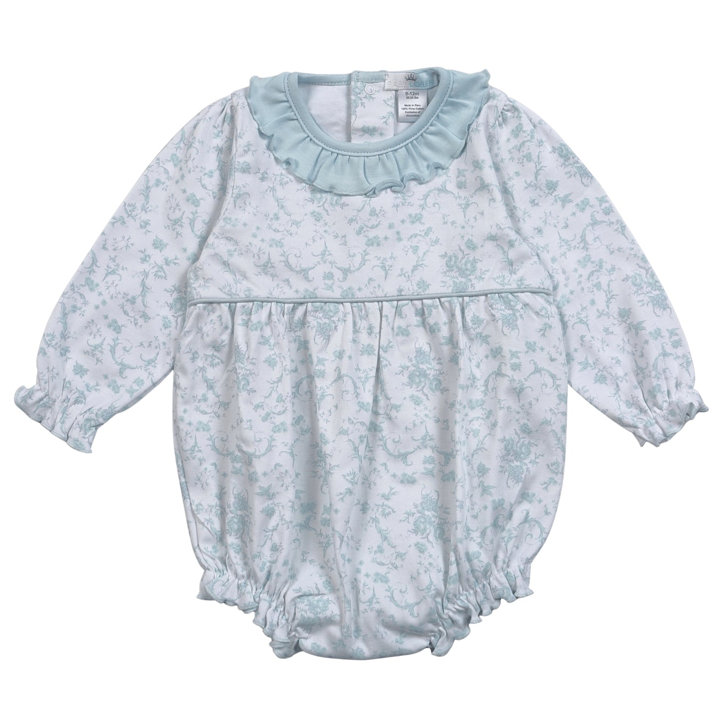 BLA-230 Blair Blue Floral Pima Bubble