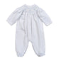 TDO-314 Blue Tiny Dots Pima Hand Smk Footie