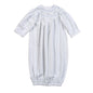 TDO-319 Blue Tiny Dots Pima Hand Smk GOWN
