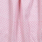 RDI-299 Red Diamond Print   Pima Ruffled Zipper Footie